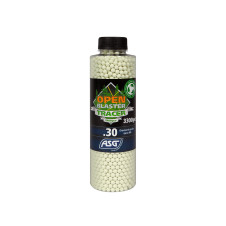 ASG BIO Open Blaster Tracer BBs 0.30g, 3300 BBs - Green (Tracer)