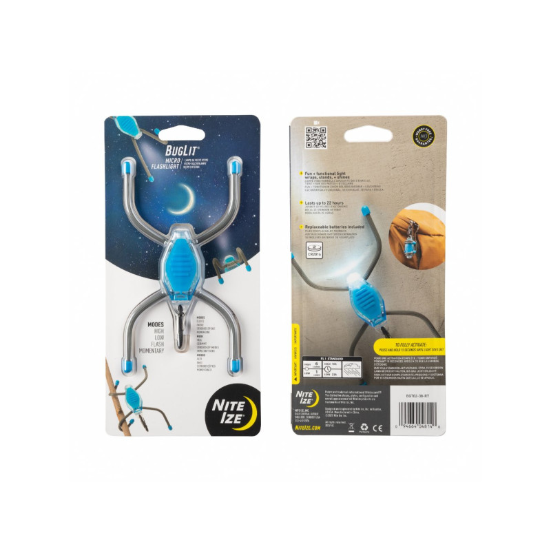 Microlight Nite Ize BugLit® - Blue Charcoal