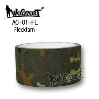 Álcázószalag, nem szőtt anyagból készült táska – Flecktarn