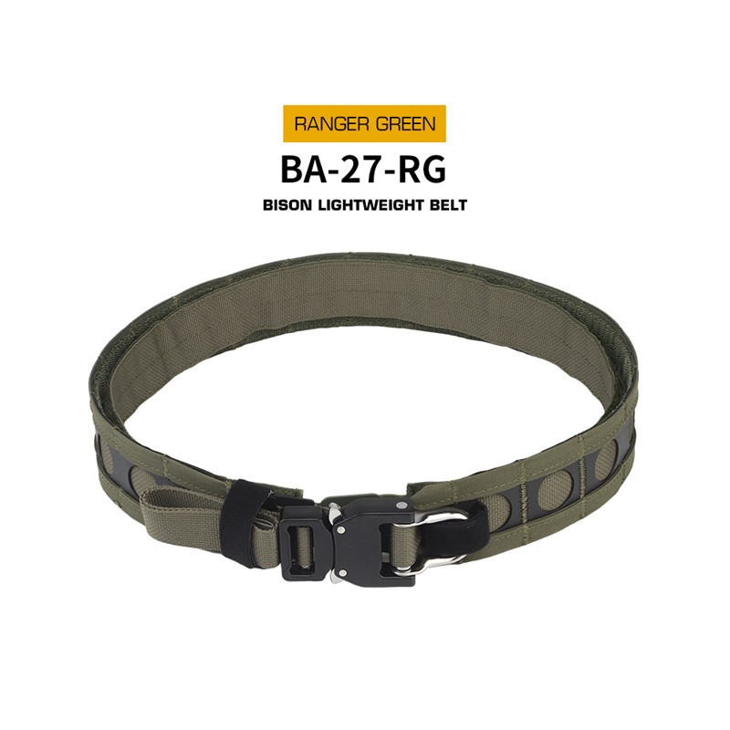 WST BISON MOLLE Tactical Belt – Ranger Green