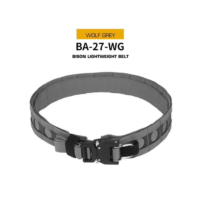 WST BISON MOLLE taktikai öv – szürke