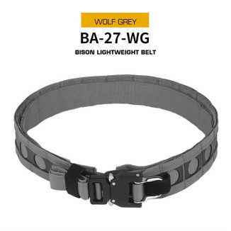 WoSporT BISON MOLLE Tactical Belt – Grey Wolf Grey | ANAREUS