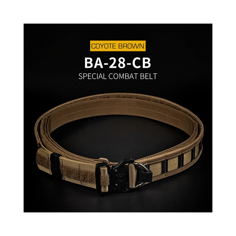WST SPECIAL COMBAT MOLLE Tactical Belt – Coyote
