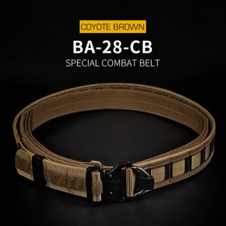 WST SPECIAL COMBAT MOLLE Tactical Belt – Coyote