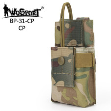 WoSporT MOLLE walkie-talkie / PMR rádió tok – Multicam