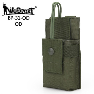 WST MOLLE Walkie-Talkie / PMR rádió tok – zöld