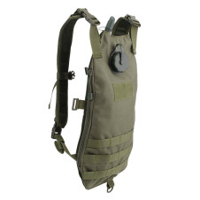 WoSporT MOLLE Hydration Bladder Bag (3L) – Green | ANAREUS AIRSOFT