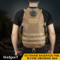 WST MOLLE víztartályos hátizsák (3 l) – zöld