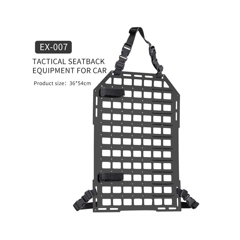 WoSporT Tactical Car Seatback MOLLE Panel – Black | ANAREUS AIRSOFT WoSporT Tactical Car Seatback MOLLE Panel – Black | ANAREUS AIRSOFT