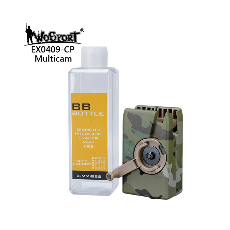 WST Lever Bottle Speedloader, 500 + 2500 BBs - MC WST Lever Bottle Speedloader, 500 + 2500 BBs - MC