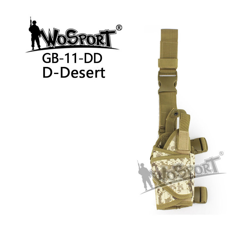WST univerzális lábtartó TORNADO, jobbkezes – Digital Desert
