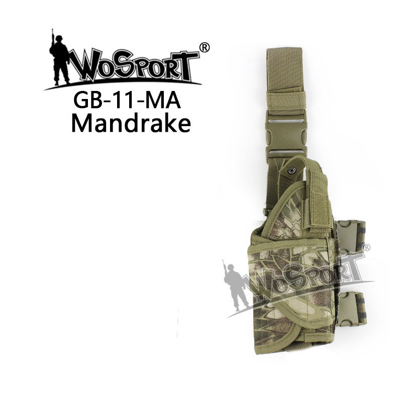 WST Universal Leg Holster TORNADO, Right-Handed - Kryptek Mandrake
