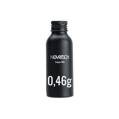 Novritsch SNIPER BB-k Premium lövedékek 0,46 g, 530 db – fehér
