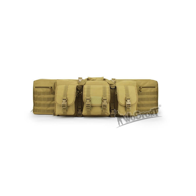 WST kettős puska szállítótok 107 × 28 × 10 cm – bézs