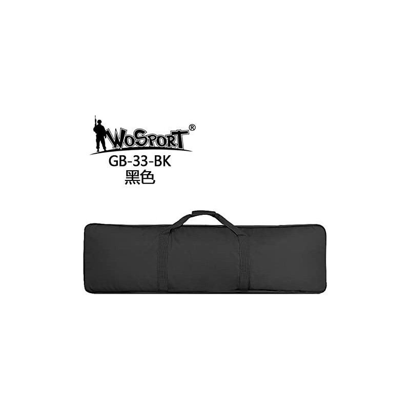 WST puska szállítótáska 100 × 28 × 8 cm – fekete