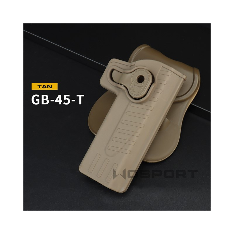 WST Hi-Capa Pistol Belt Holster, Right-Handed – Tan