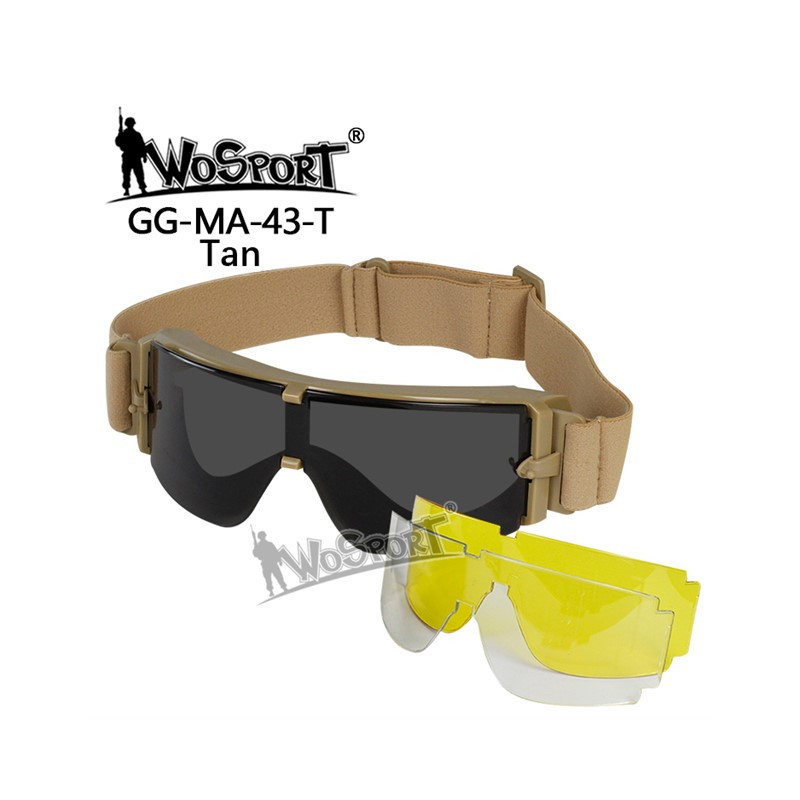 ATF X800 Goggles - TAN