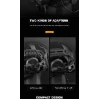 WoSporT AMP TYPE Gen5 taktikai aktív fejhallgató – zöld | ANAREUS