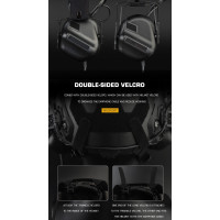 WoSporT AMP TYPE Gen5 taktikai aktív fejhallgató – zöld | ANAREUS