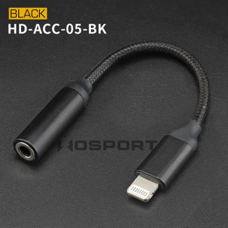 WoSporT iPhone Lightning Adapter for 3.5mm Audio Jack | ANAREUS