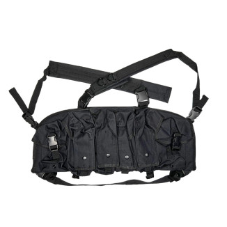 WST Bandolier/mellkasheveder KINGRIN AK-hoz – Fekete