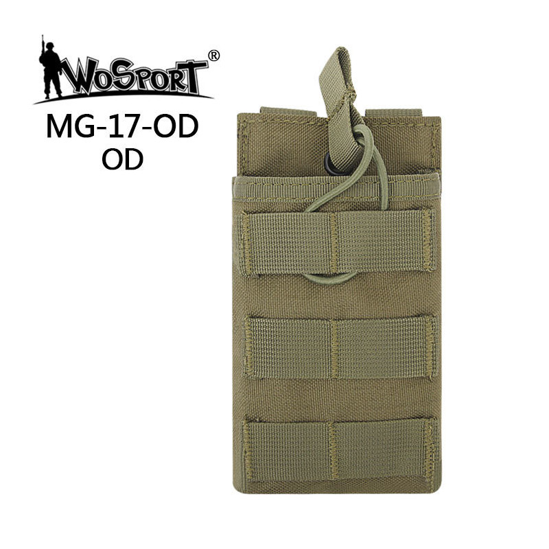 WoSporT nyitott MOLLE-táska G36-os tárhoz – olajzöld | ANAREUS WoSporT nyitott MOLLE-táska G36-os tárhoz – olajzöld | ANAREUS