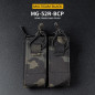 WST DPMP MOLLE kettős pisztolytárca – MC Black
