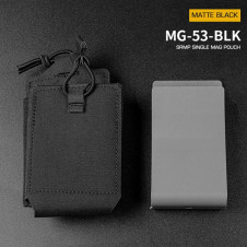 WoSporT SRMP MOLLE Open Rifle Magazine Pouch – Black | ANAREUS