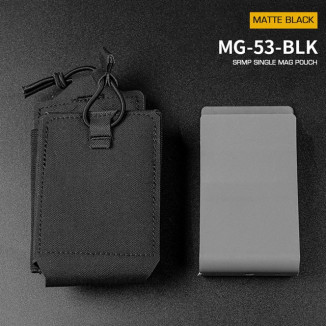 WoSporT SRMP MOLLE Open Rifle Magazine Pouch – Black | ANAREUS