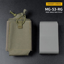 WoSporT SRMP MOLLE Open Rifle Magazine Pouch – Ranger Green