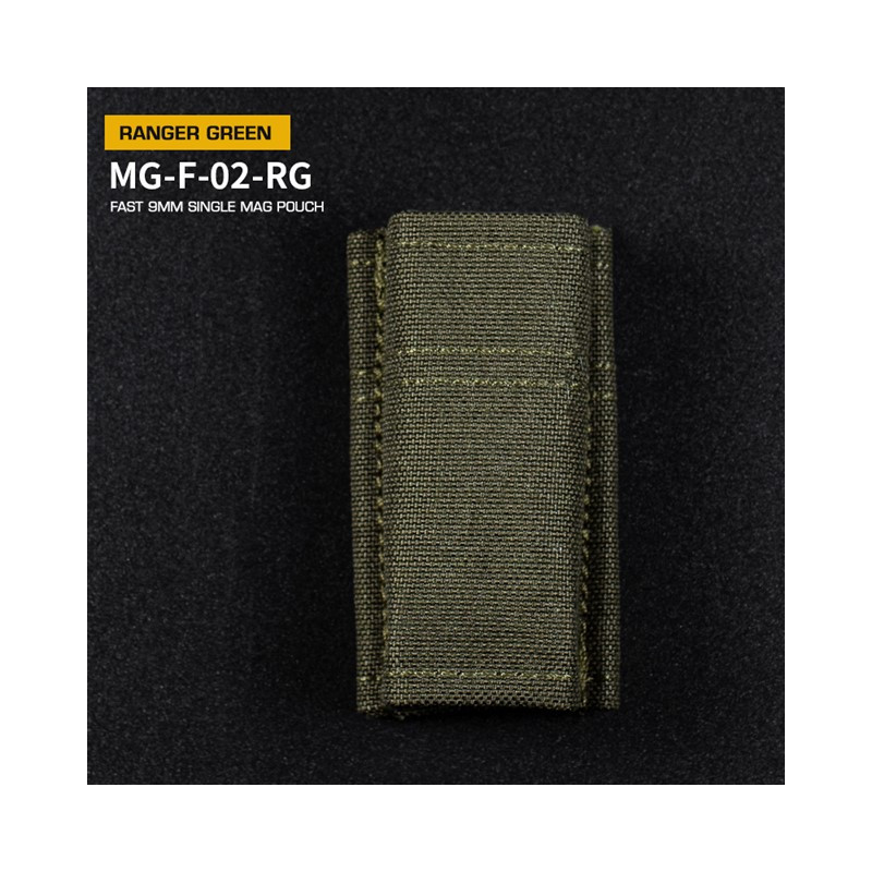 WoSporT FAST Type 9mm Pistol Magazine MOLLE Pouch – Ranger Green WoSporT FAST Type 9mm Pistol Magazine MOLLE Pouch – Ranger Green