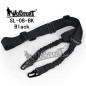 Tactical 1-point bungee sling, black Tactical 1-point bungee sling, black