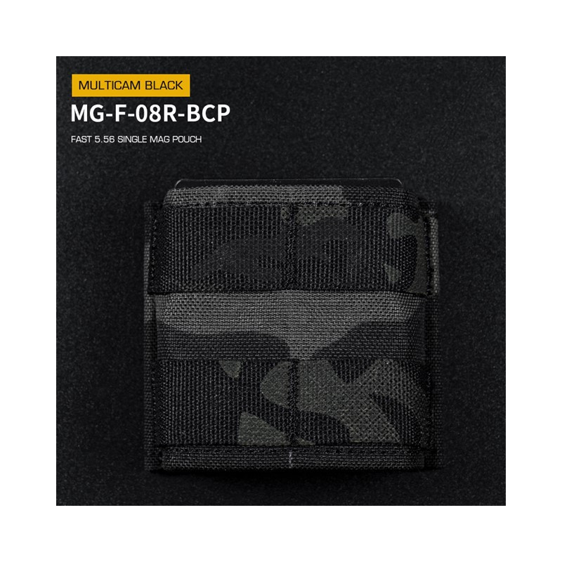 WoSporT FAST 5.56 (M4) Magazine MOLLE Pouch, Short – Multicam Black WoSporT FAST 5.56 (M4) Magazine MOLLE Pouch, Short – Multicam Black