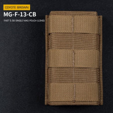 WoSporT FAST Type 5.56 (M4) Magazine MOLLE Pouch, Long – Coyote