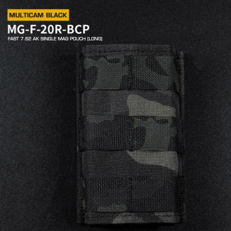 WoSporT FAST Type 7.62 (AK) Magazine MOLLE Pouch – Multicam Black