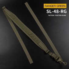 WoSporT 2-Point Tactical Sling FARAON – Ranger Green