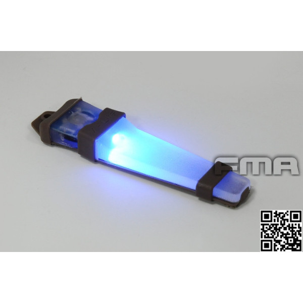 FMA V-LITE Tactical Position Marker, Tan Case - Blue