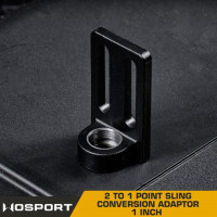 WoSport Double Point to Single Point Sling Adapter – Black | ANAREUS