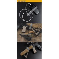 WoSporT Tactical Magnetic Sling Strap – Grey | ANAREUS