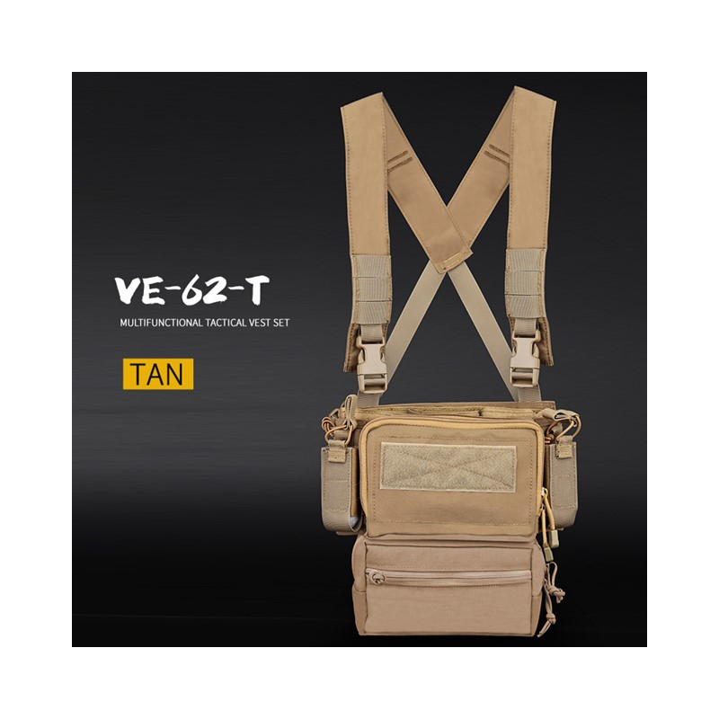 WoSporT D3TMVS Tactical Chest Rig – Coyote | ANAREUS WoSporT D3TMVS Tactical Chest Rig – Coyote | ANAREUS