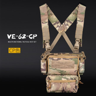 WoSporT D3TMVS Tactical Chest Rig – Multicam | ANAREUS