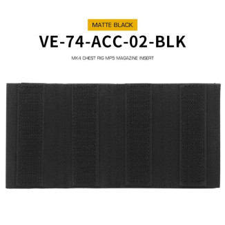 WoSporT MK4 Chest Rig 9mm / SMG Magazine Insert – Black | ANAREUS