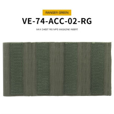 WoSporT MK4 Chest Rig 9mm / SMG Magazine Insert – Ranger Green