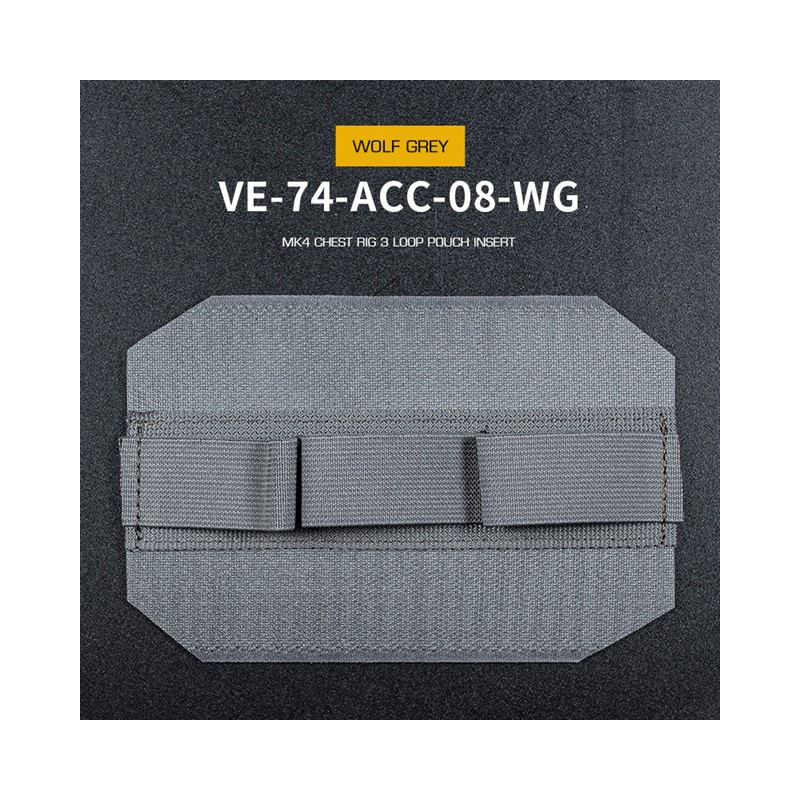 WST MK4 mellkasheveder 40 mm-es gránátokhoz, három rekeszes – szürke