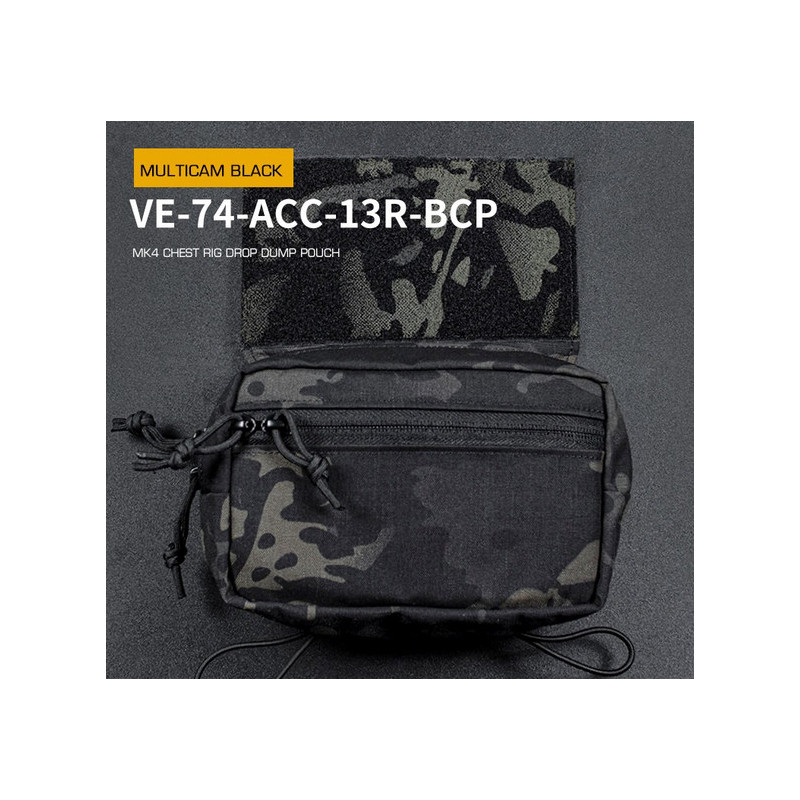 WST MK4 DROP DOWN Pouch – MC Black