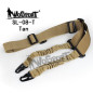 Tactical 1-point bungee sling, TAN Tactical 1-point bungee sling, TAN
