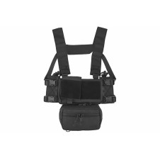 WoSporT Tactical Micro Chest Rig MK4 – Black | ANAREUS