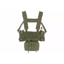 WoSporT Tactical Micro mellkasheveder MK4 – Ranger Green | ANAREUS