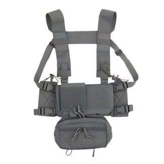 WST Tactical Micro Chest Rig MK4 – Grey