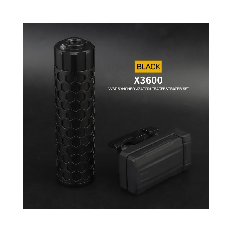 WST X3600 TRACER (Bluetooth Chrono) hangtompító – fekete